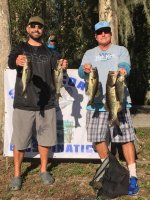 Jimmy Haggerty and Fred Reid  3rd place with 11.43 lbs on Lake Istokpoga 11/24/19